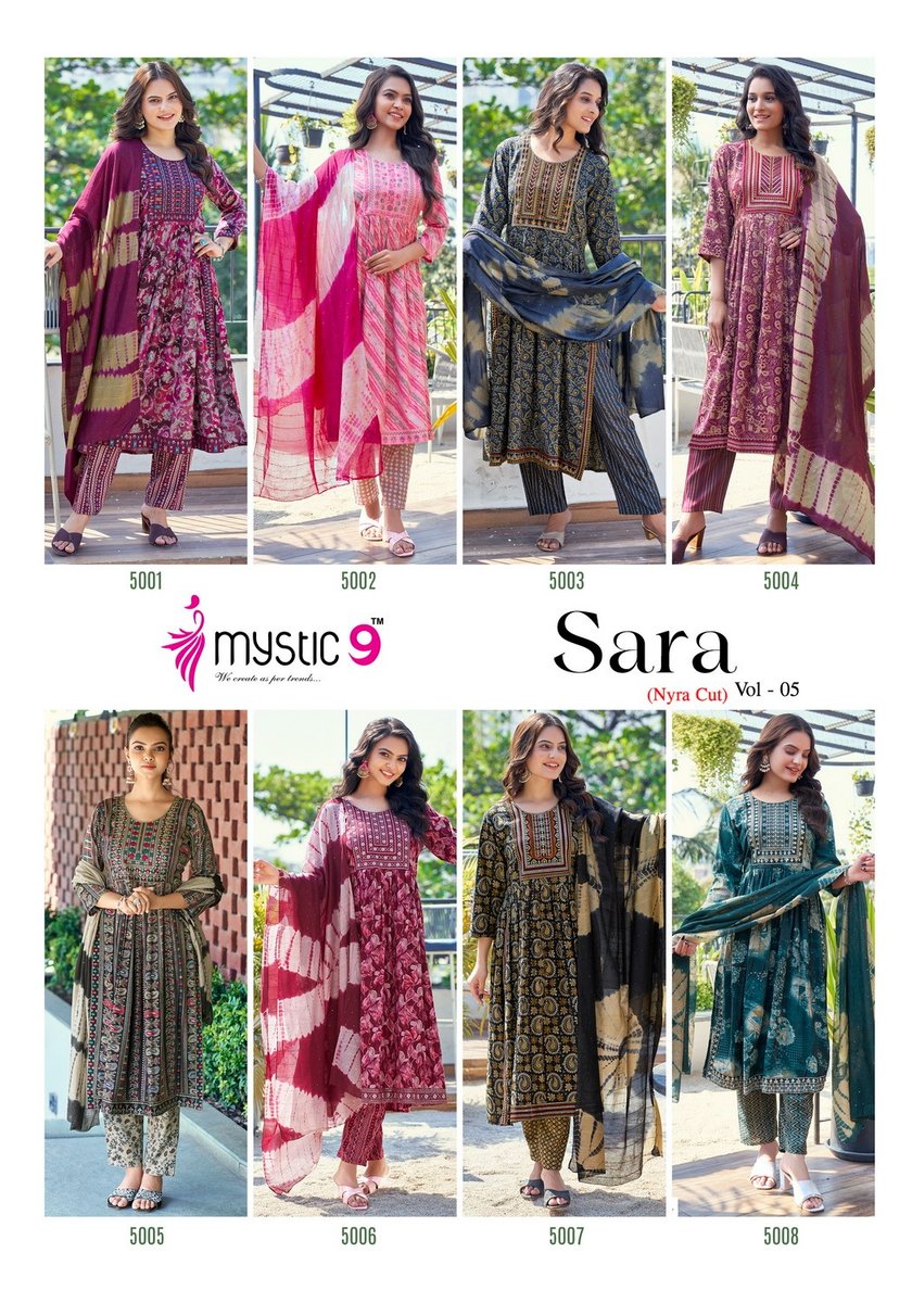 MYSTIC 9 SARA VOL-5 5001 TO 5008 9