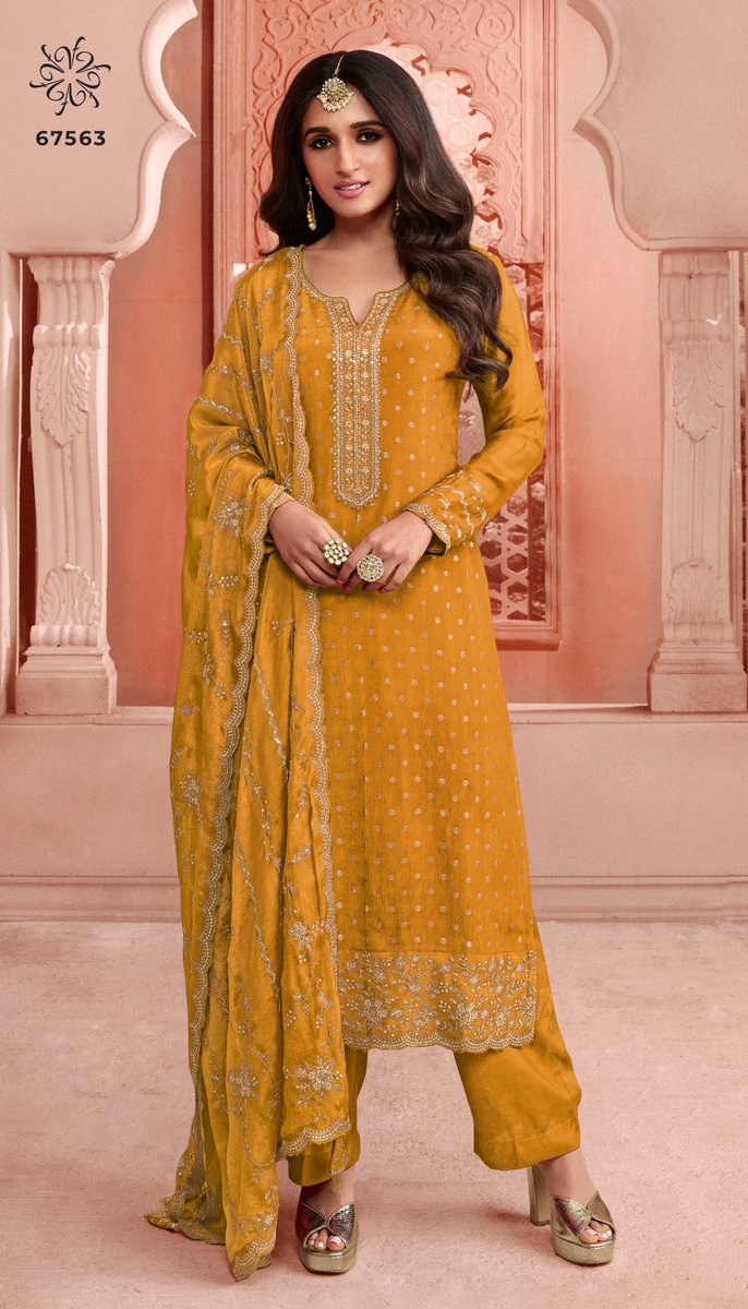 VINAY FASHION KULEESH SWARNAA COLOURPLUS 67561 TO 67566 3