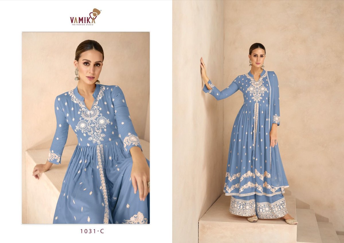VAMIKA LAKHNAVI VOL-6-GOLD 1031-A TO 1031-E 3