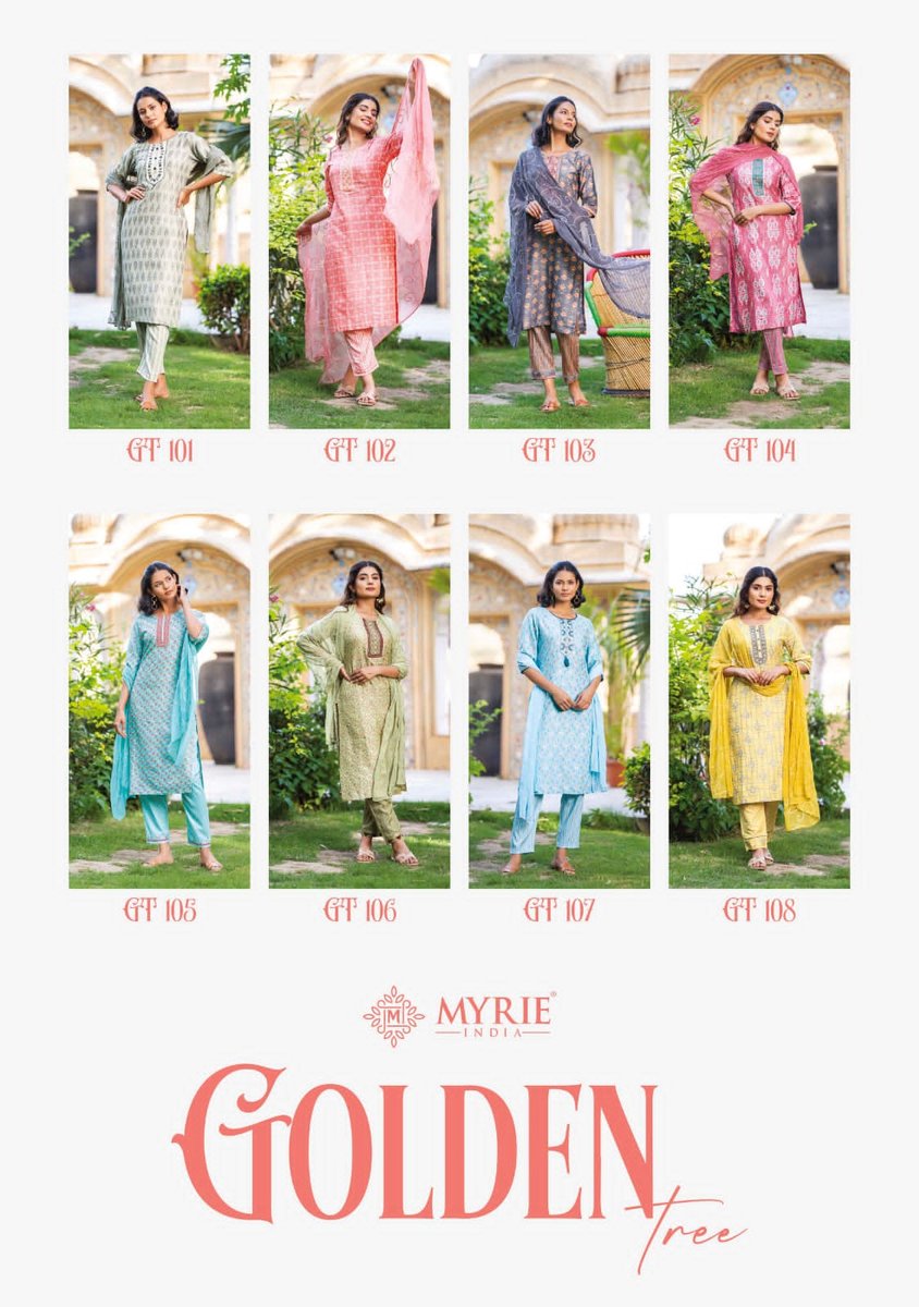 Myrie India Golden Tree 101-108 Series 9