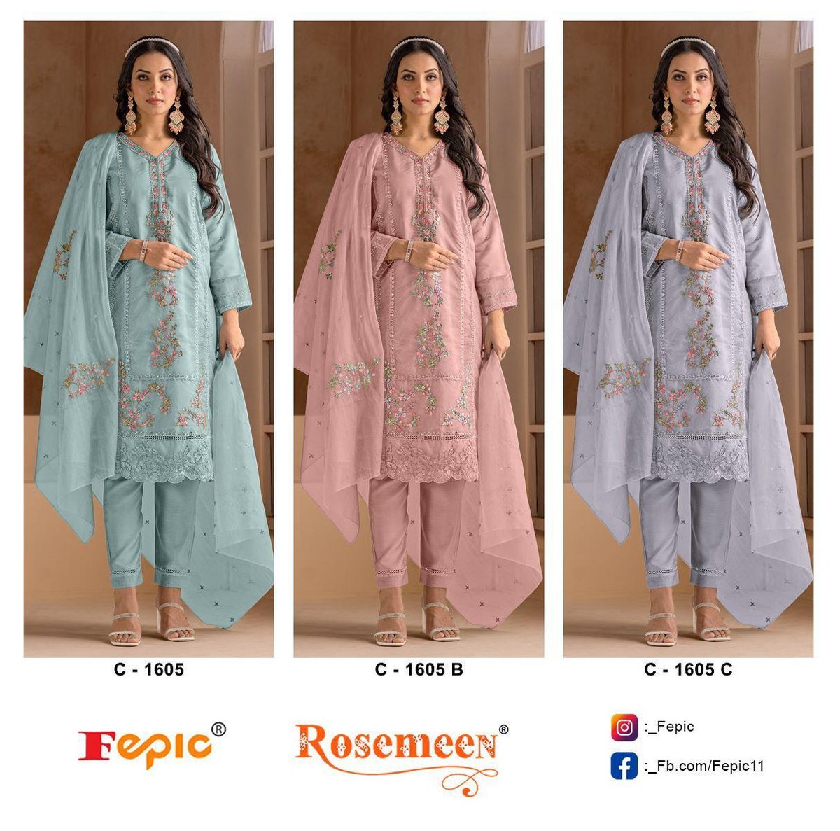 FEPIC ROSEMEEN C-1605-A TO C-1605-C 4