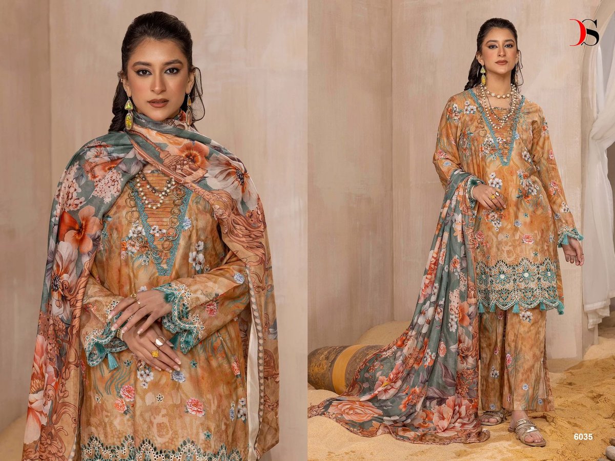 DEEPSY SUITS ADAN'S PRINTKARI LAWN-24 6031 TO 6036 5