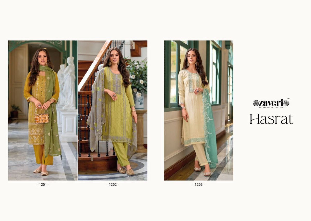 Zaveri Hasrat 1251-1253 Series 4