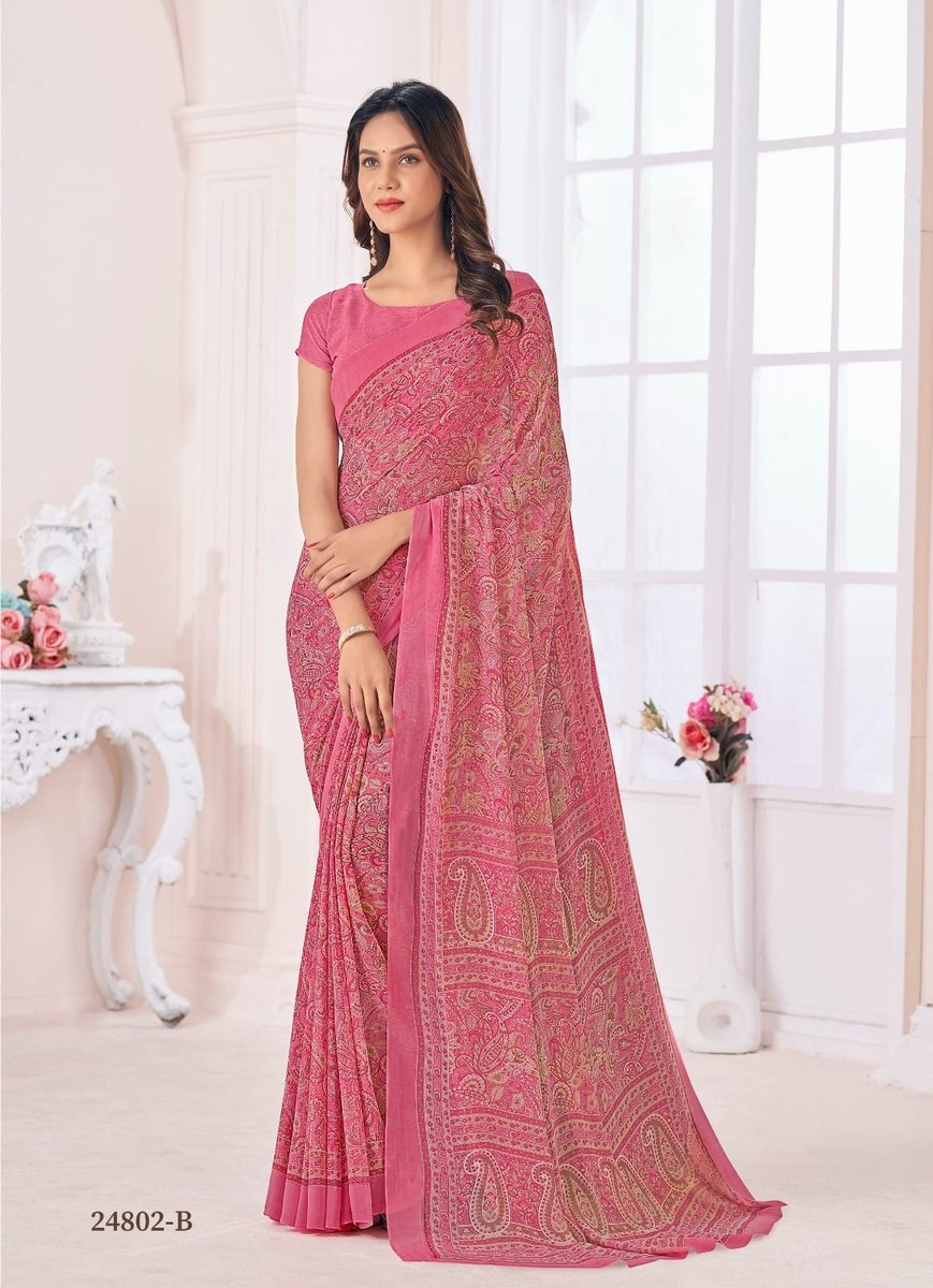 RUCHI RAGAA GEORGETTE VOL-6 24801-A TO 24803-D 6