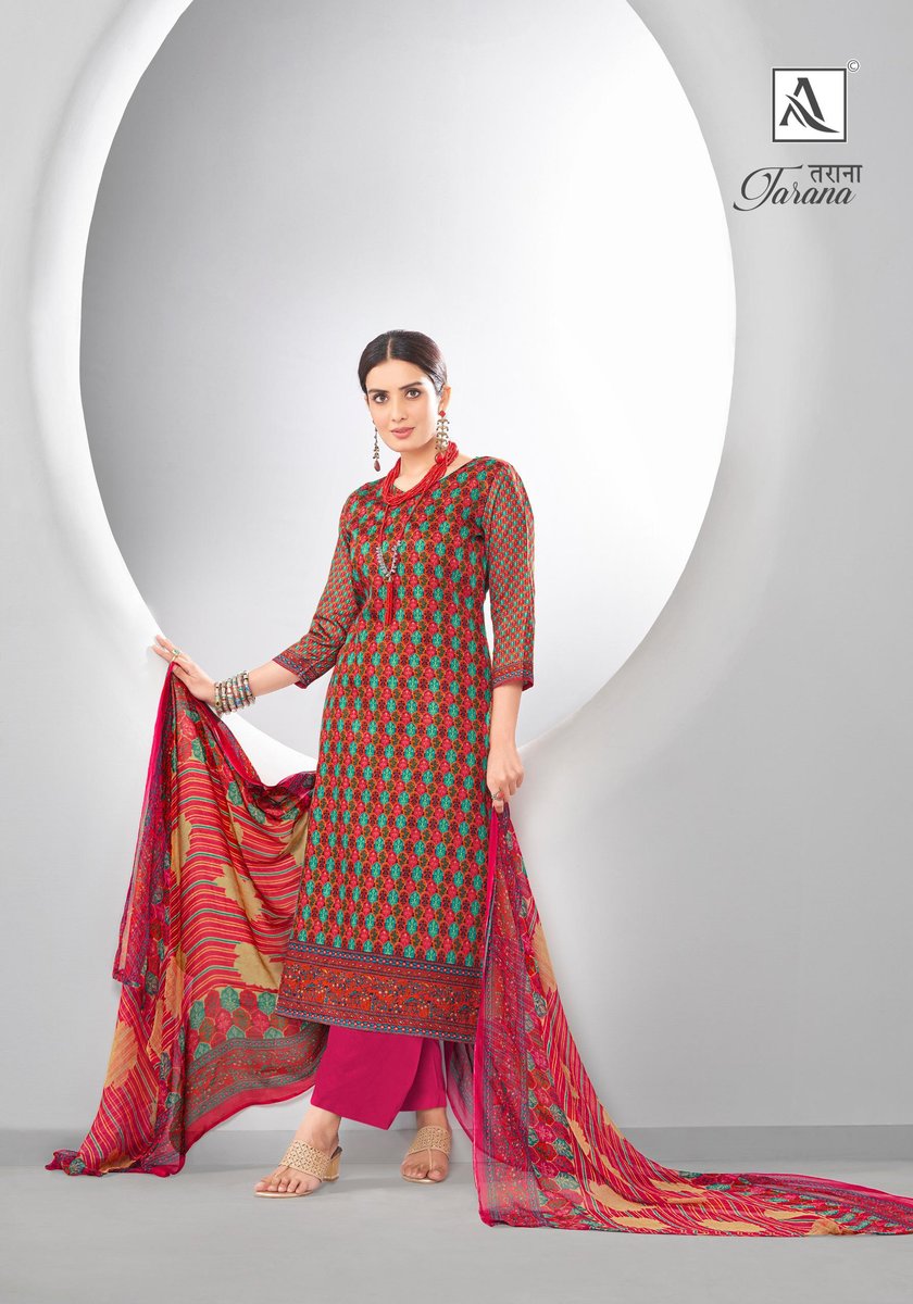ALOK SUIT TARANA H-1477-001 TO H-1477-006 1