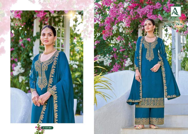 Alok Suit Valley View 1237-001 to 1237-006 Series