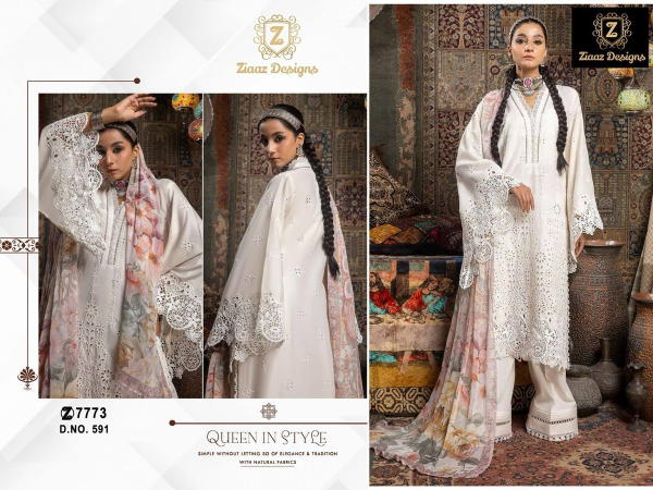 ZIAAZ DESIGNS 591 TO 594