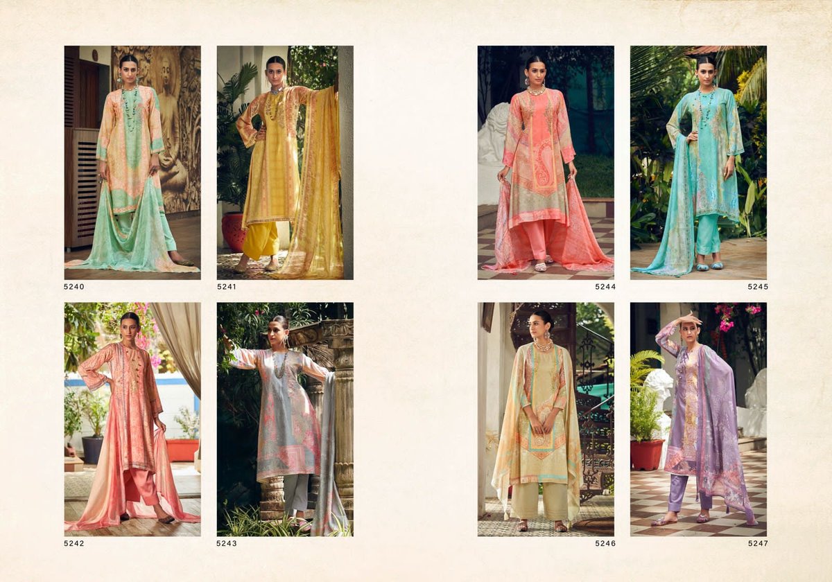 Sadhana Fashion Mehtaab Vol-4 5240-5247 Series 9
