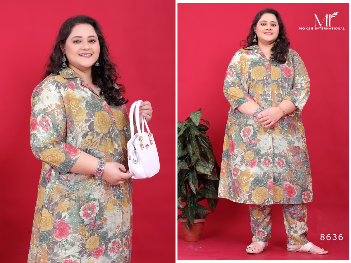 MOKSH BIG SIZE CO-ORD SET VOL-03 8635 & 8636 2