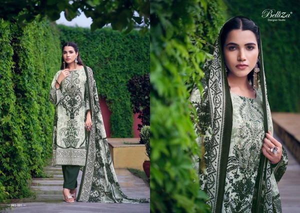 BELLIZA DESIGNER NAIRA VOL-37 883-001 TO 883-008