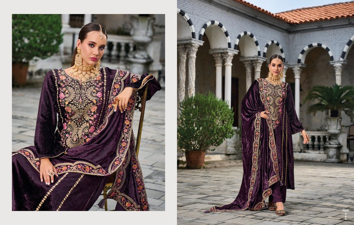 Rangati Prints Velvet Vol-36 10001-10004 Series 1