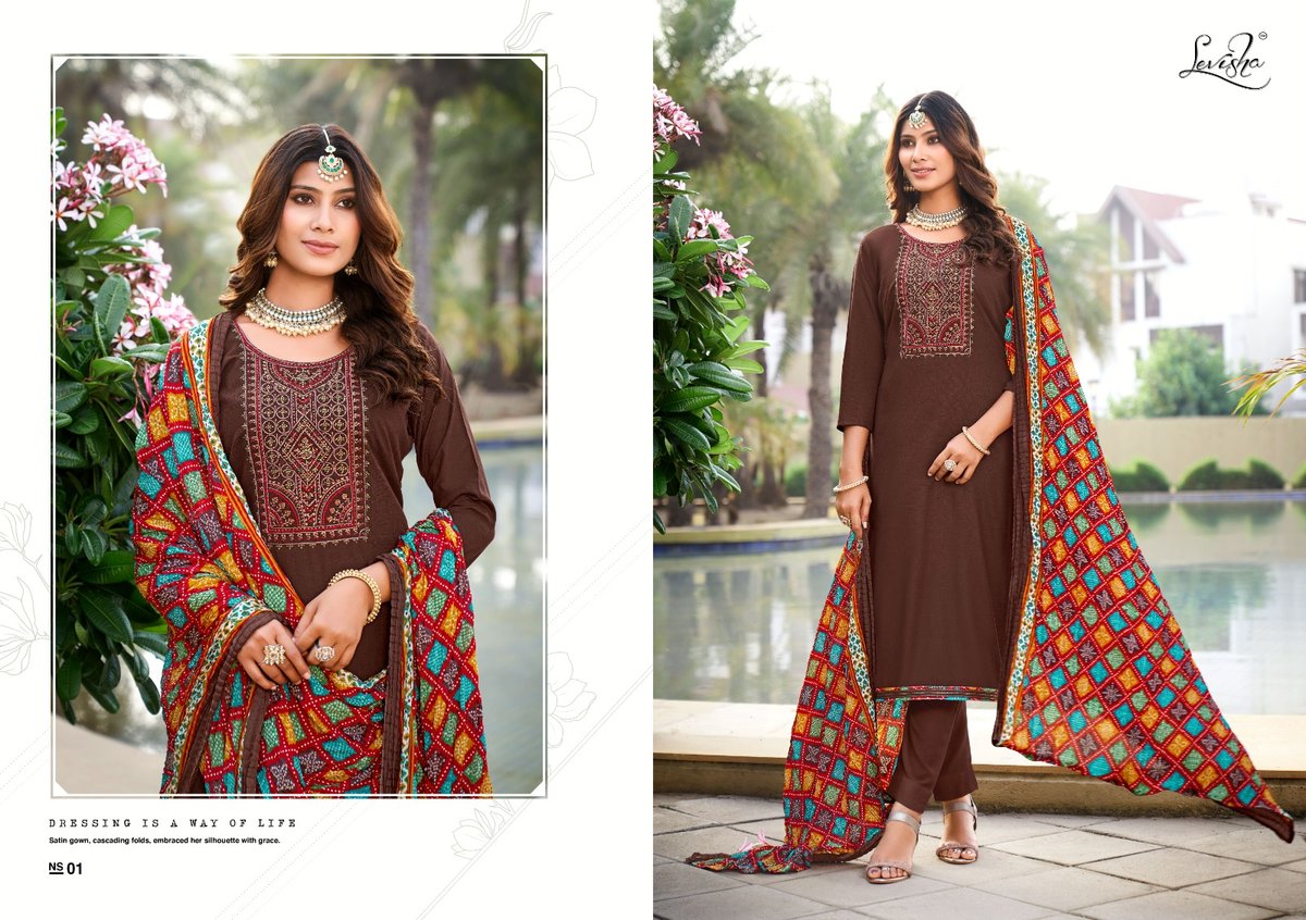 LEVISHA NIVISHA VOL-9 NS-01 TO NS-08 1