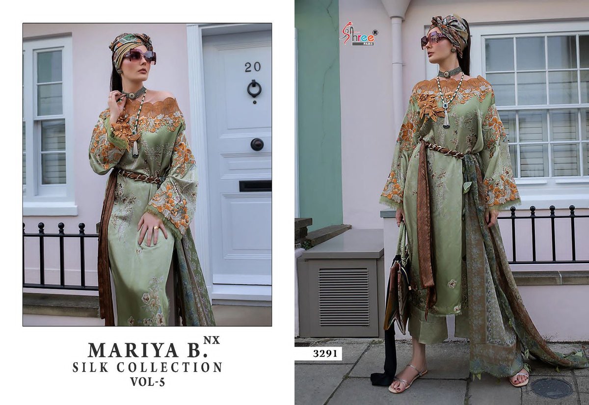 Shree Fab Mariya B Vol-5 3286-3291 Series 5