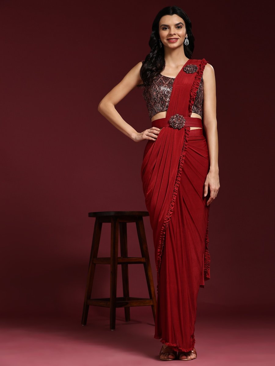 AMOHA READY TO WEAR SAREE 101009 2