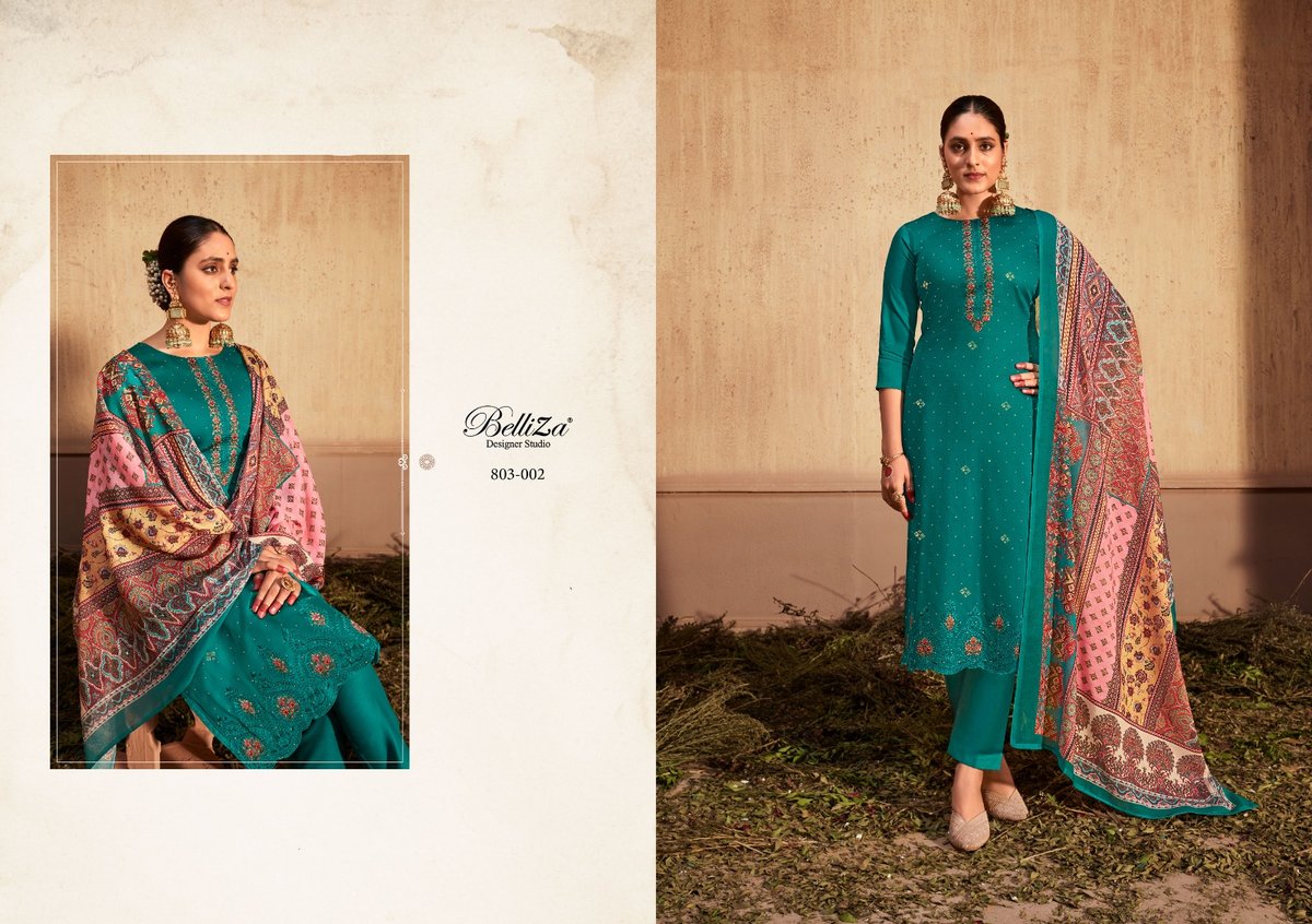Belliza Designer Gulzaar 803-001 to 803-008 Series 2