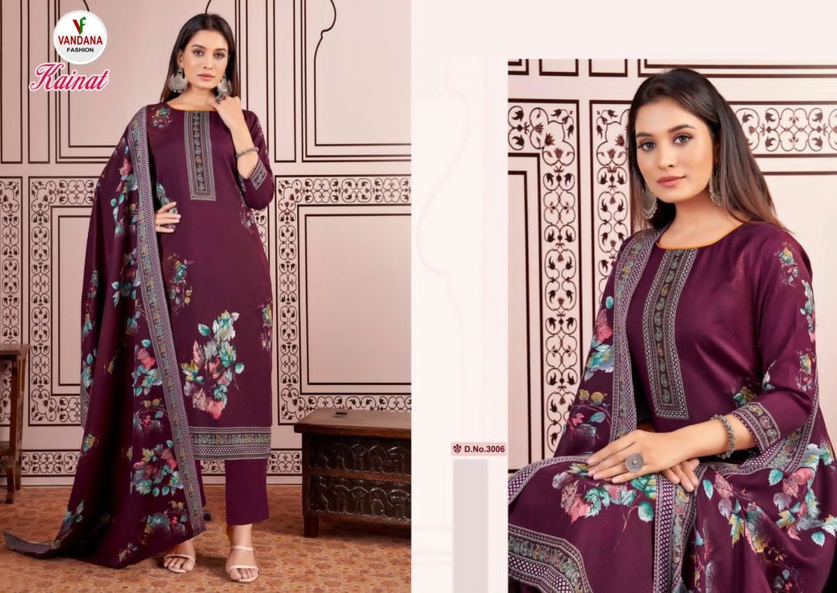 VANDANA FASHION KAINAT VOL-03 3001 TO 3010 6