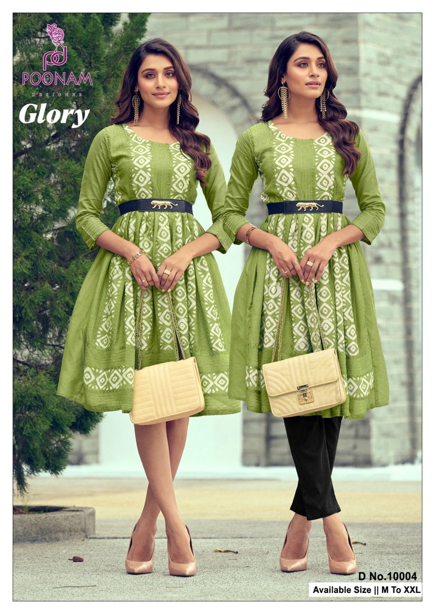 POONAM DESIGNER GLORY 10001 TO 10008 4