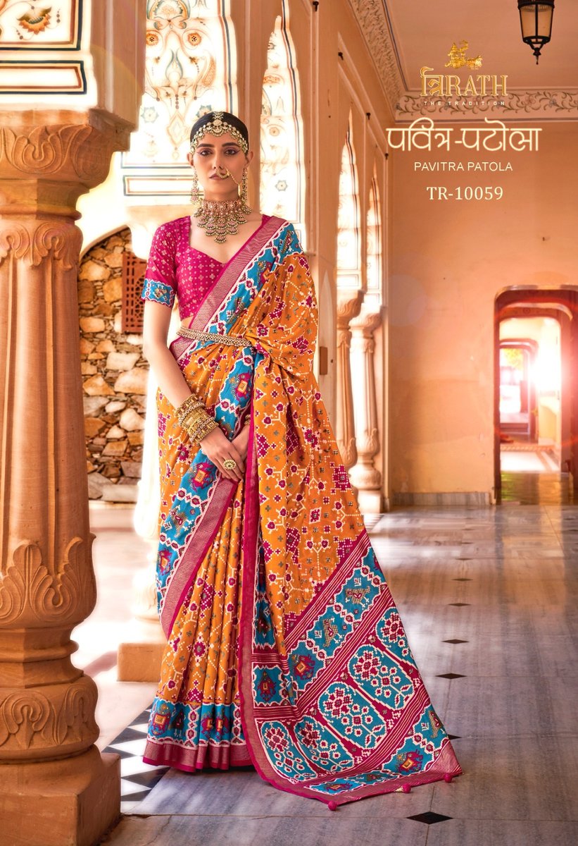 Trirath Pure Pavitra Patola 10055-10066 Series 5