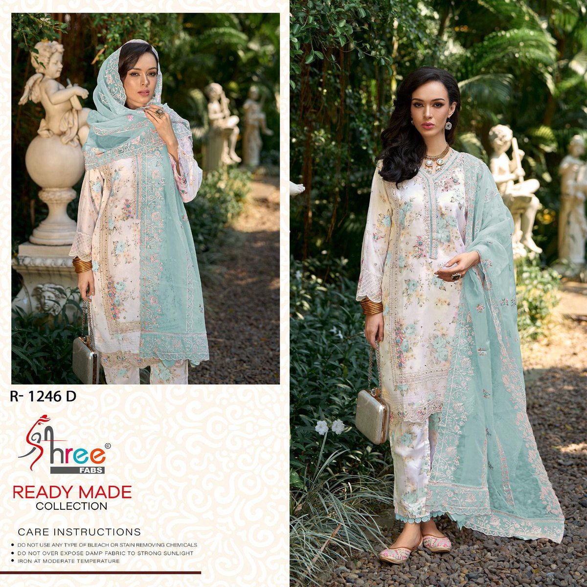 SHREE FAB READY MADE COLLECTION R-1246-A TO R-1246-D 4