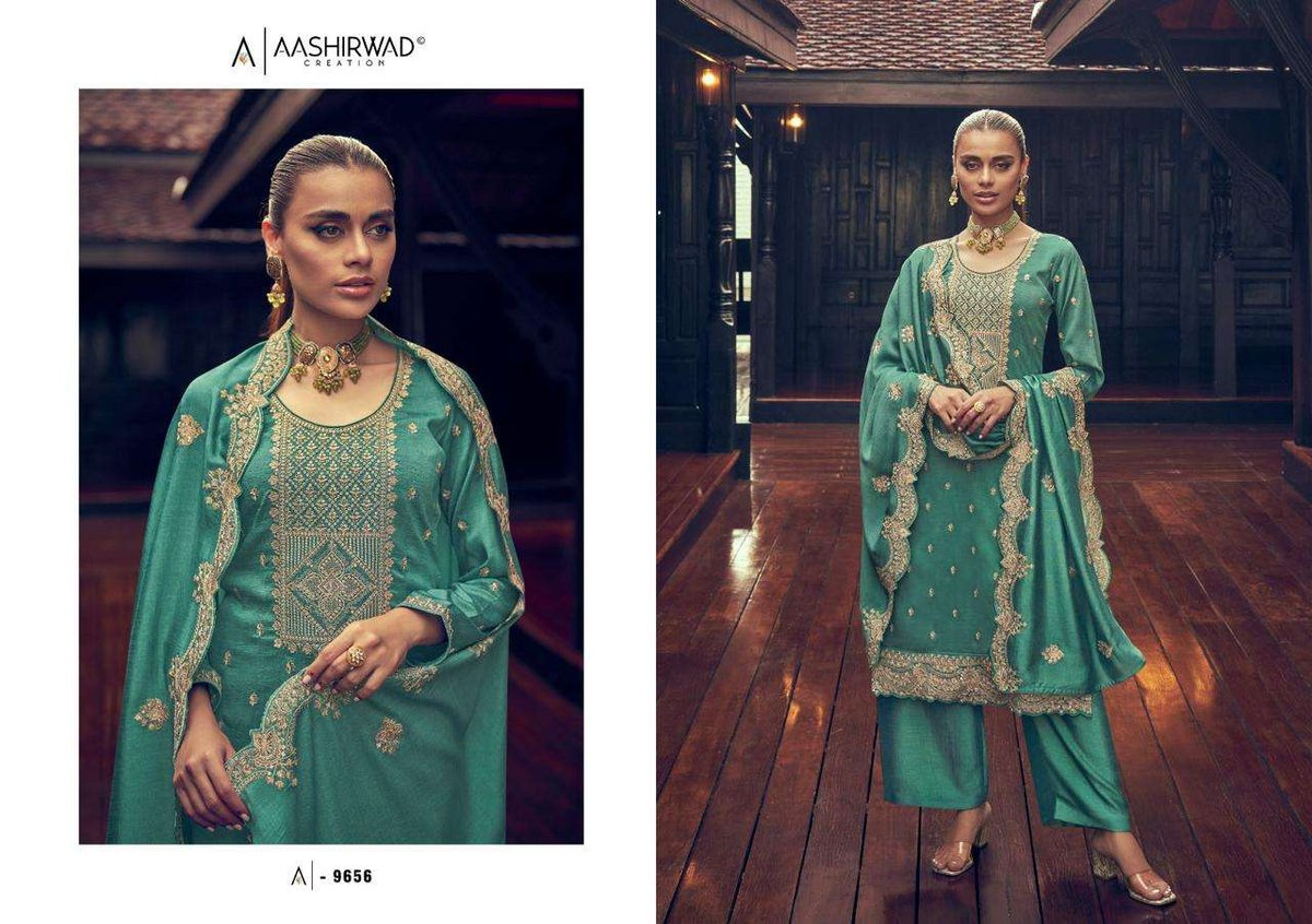 Aashirwad Creation Manya 9655-9658 Series 2