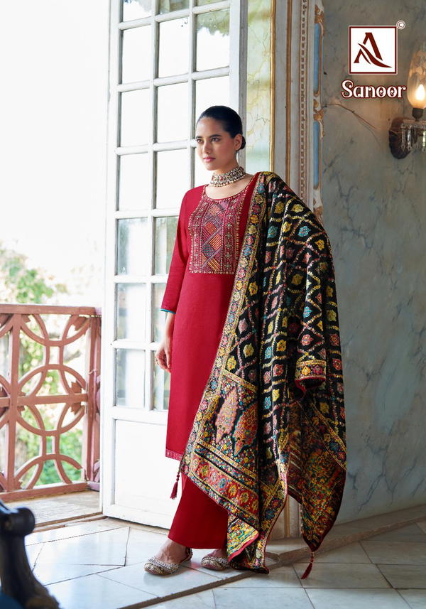 ALOK SUIT SANOOR H-1288-001 TO H-1288-006