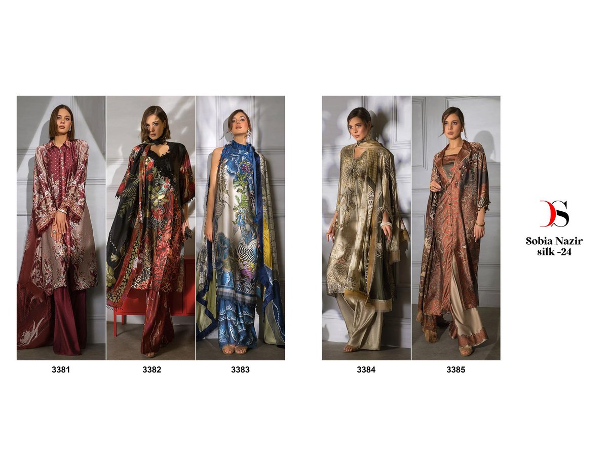 DEEPSY SUIT SABIA NAZIR-24 3381 TO 3385 6