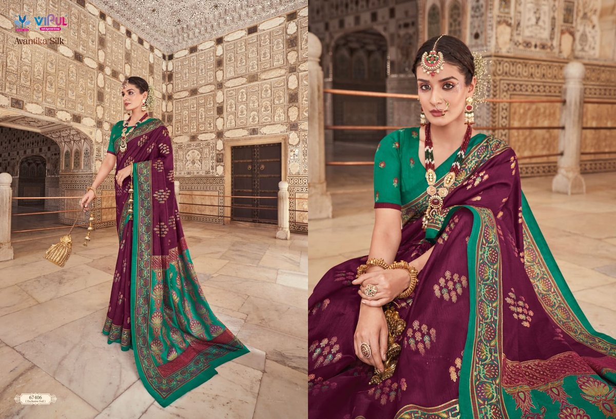 Vipul Fashion Avantika Silk 67401-67409 Series 6