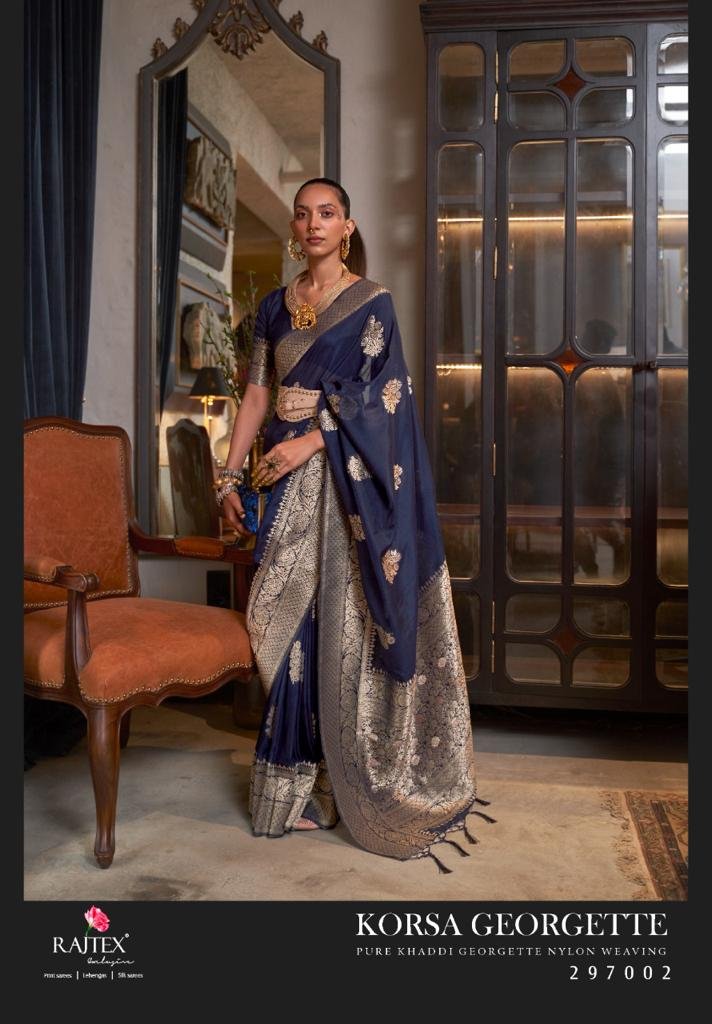 Rajtex Fabrics Korsa Georgette 297001-297006 Series 3
