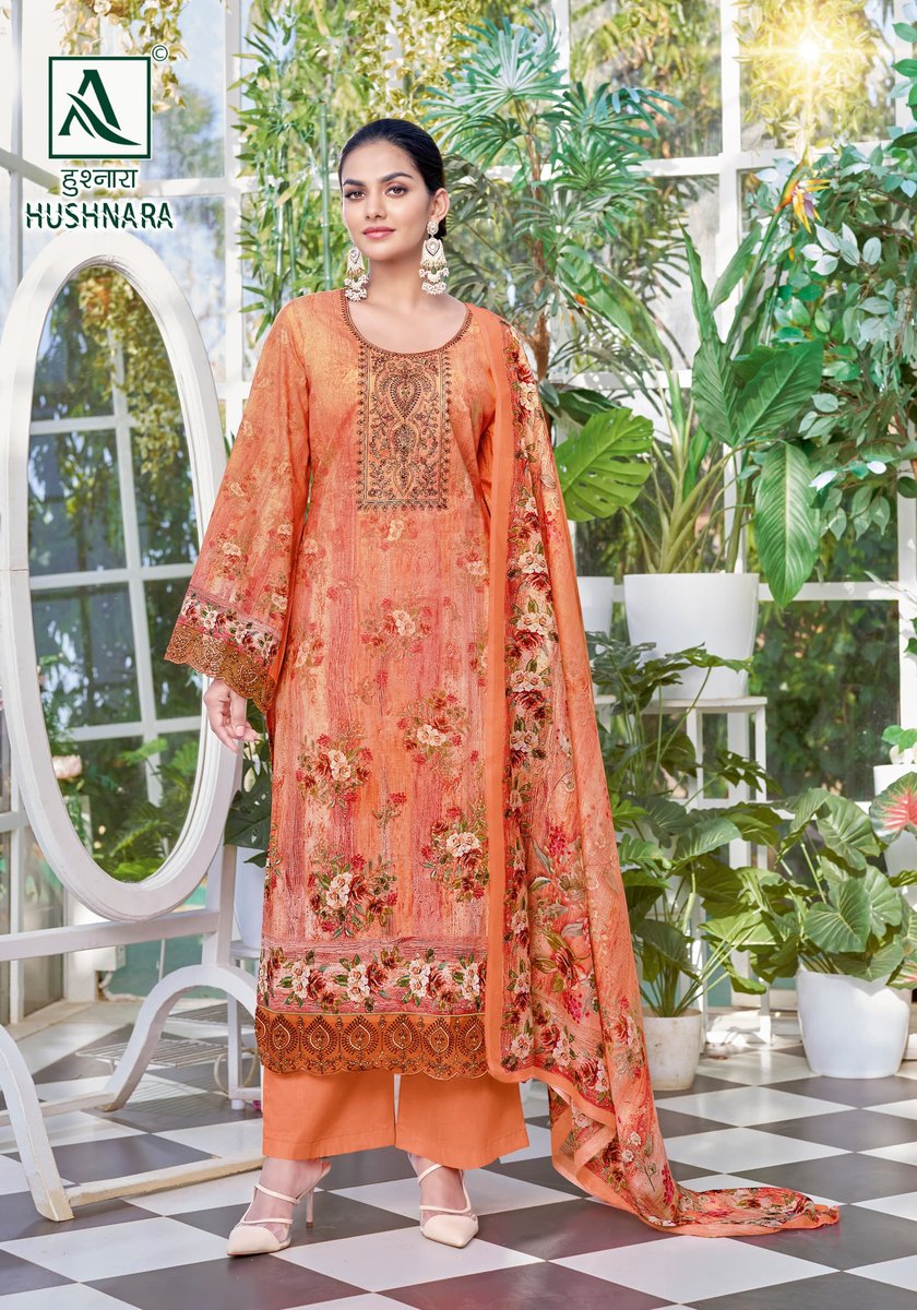 ALOK SUIT HUSHNARA H-1236-001 TO H-1236-010 8