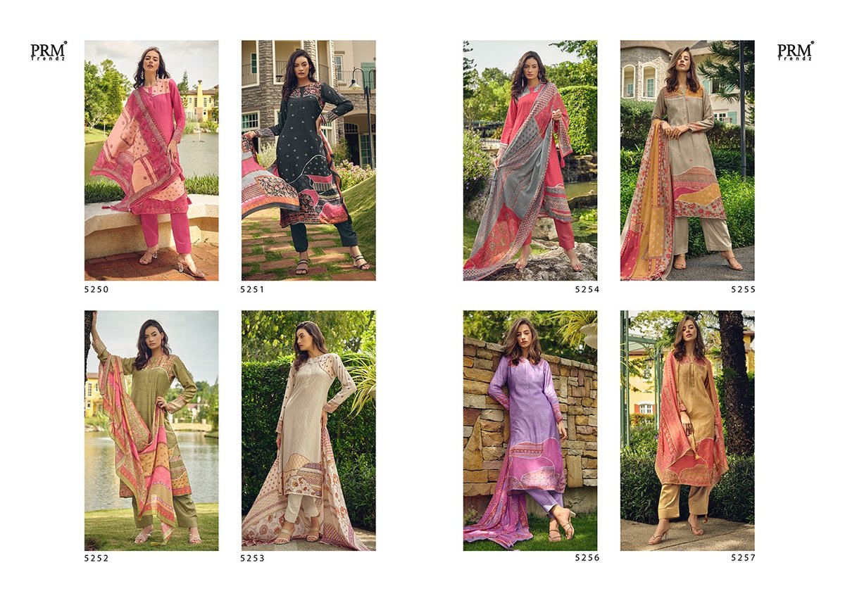 PRM Trendz Anjum 5250-5257 Series 9