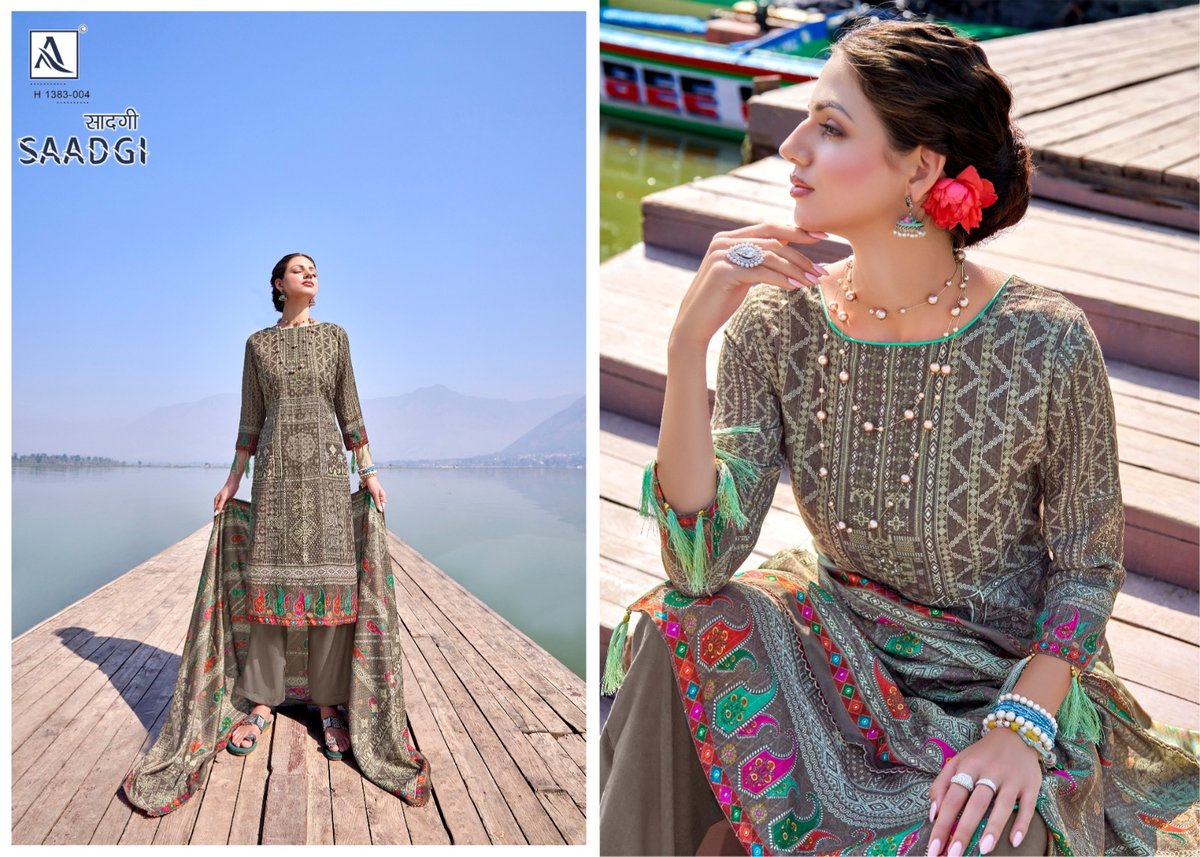 Alok Suit Saadgi 1383-001 to 1383-006 Series 4