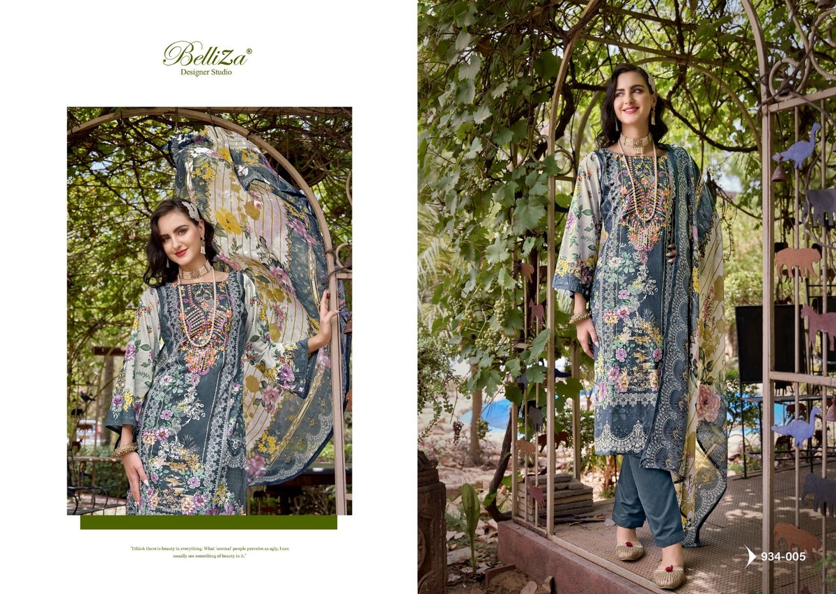 BELLIZA DESIGNER NAIRA VOL-59 934-001 TO 934-008 5