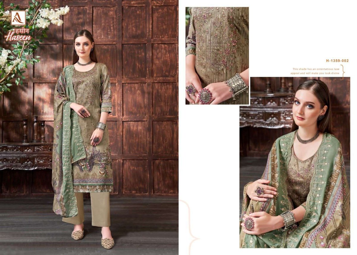Alok Suit Haseen 1359-001 to 1359-008 Series 2