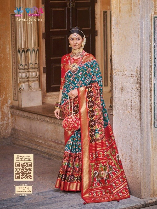 Vipul Fashion Aroma Silk Plus Vol-2 74205-74216 Series 10