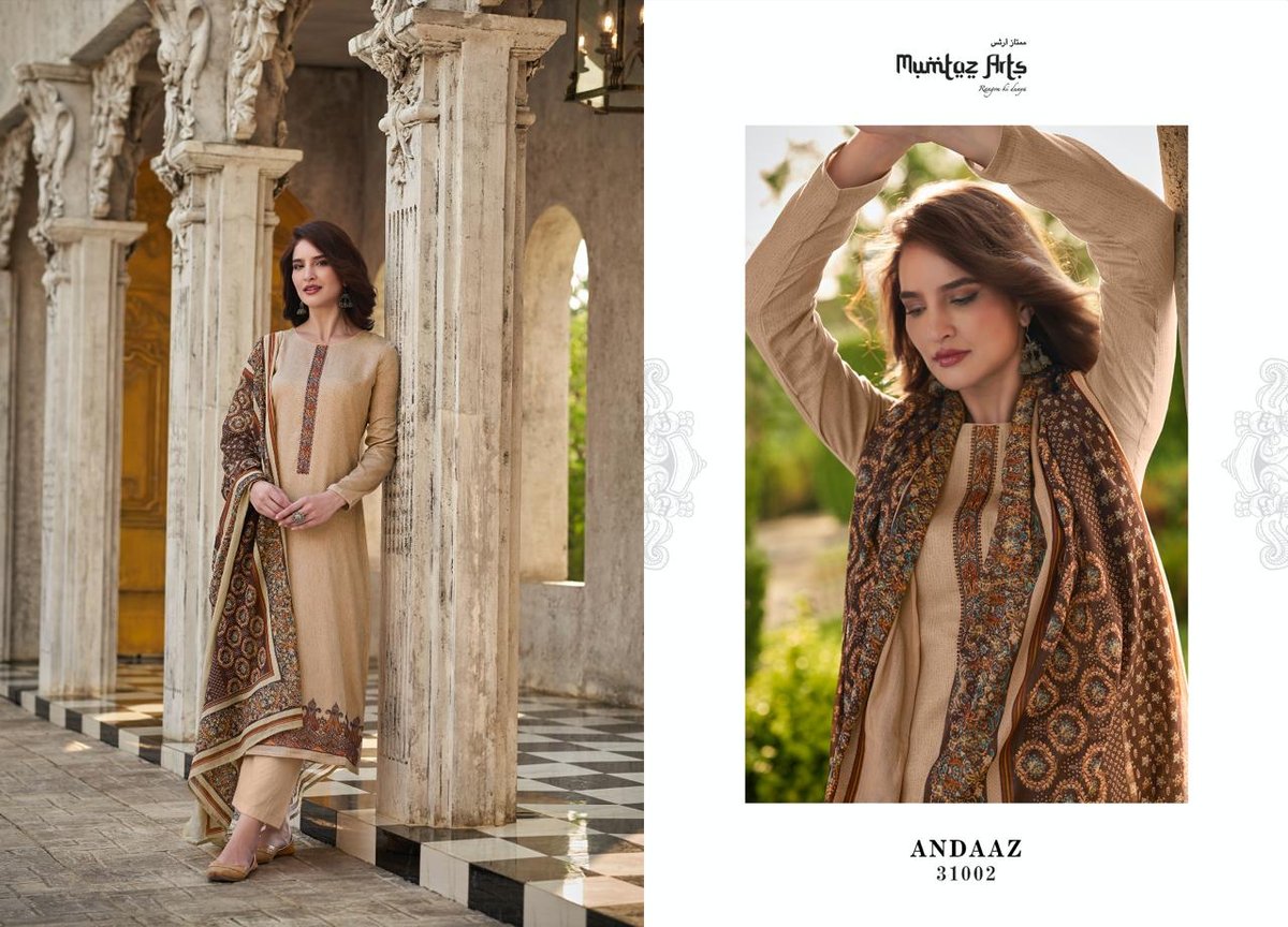 MUMTAZ ARTS ANDAAZ 31001 TO 31009 2