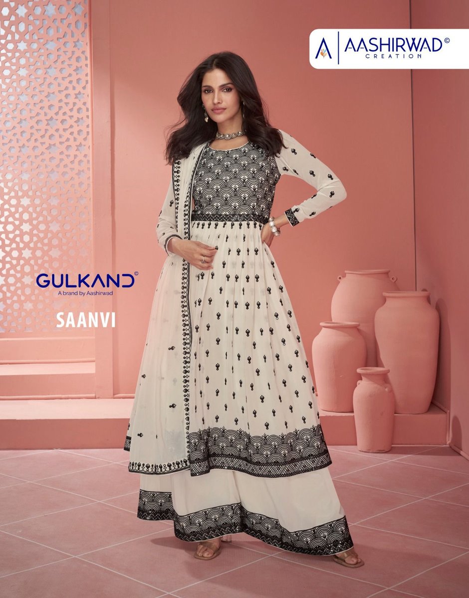 AASHIRWAD CREATION GULKAND SAANVI 9916 TO 9917 2