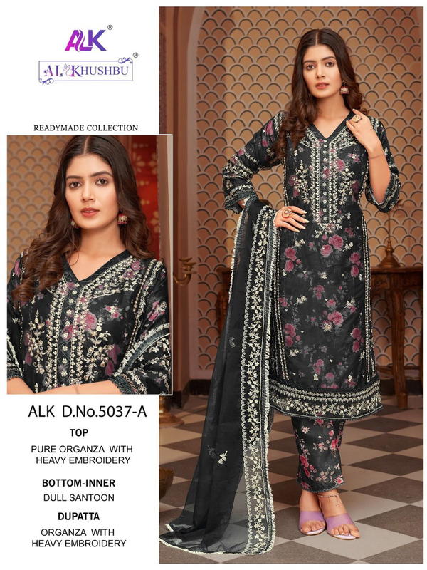 AL KHUSHBU GUZAL VOL-2 5037-A TO 5037-D