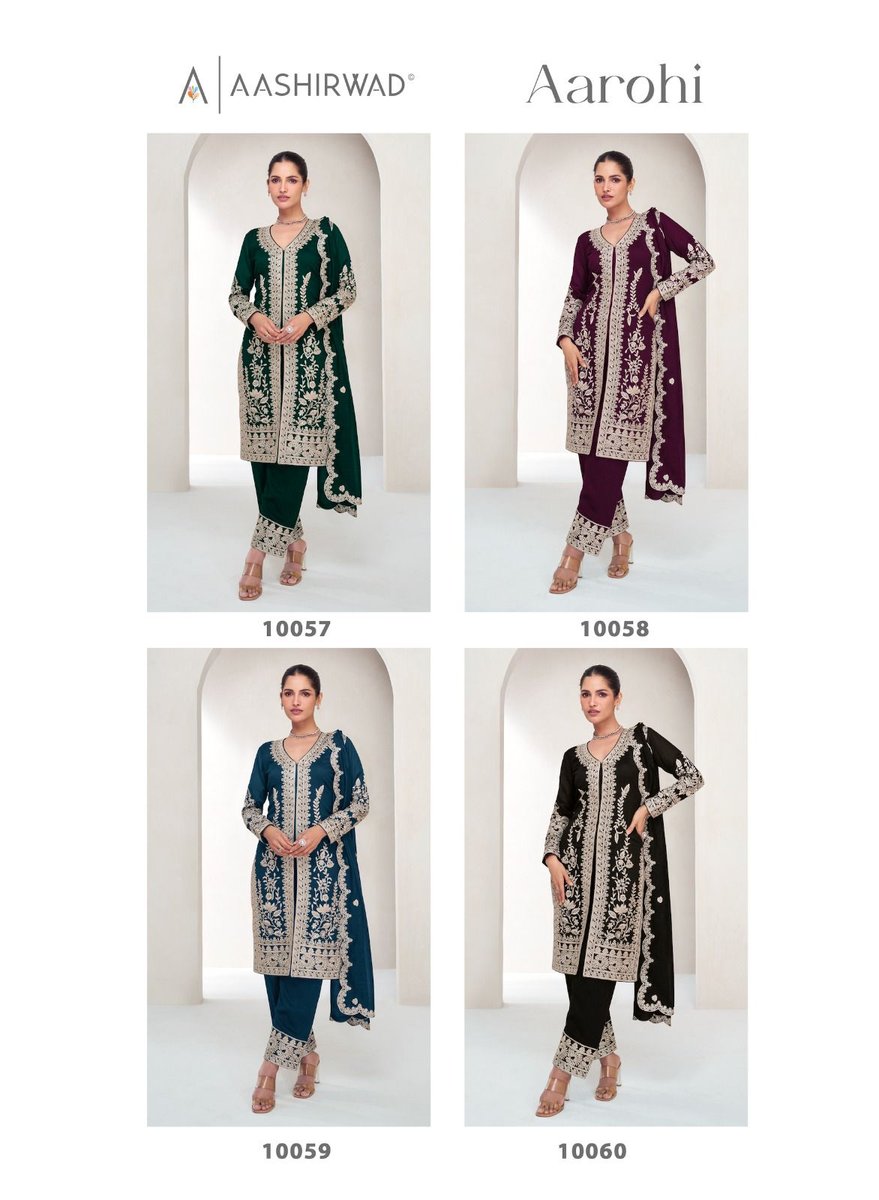 AASHIRWAD CREATION AAROHI 10057-10060 5