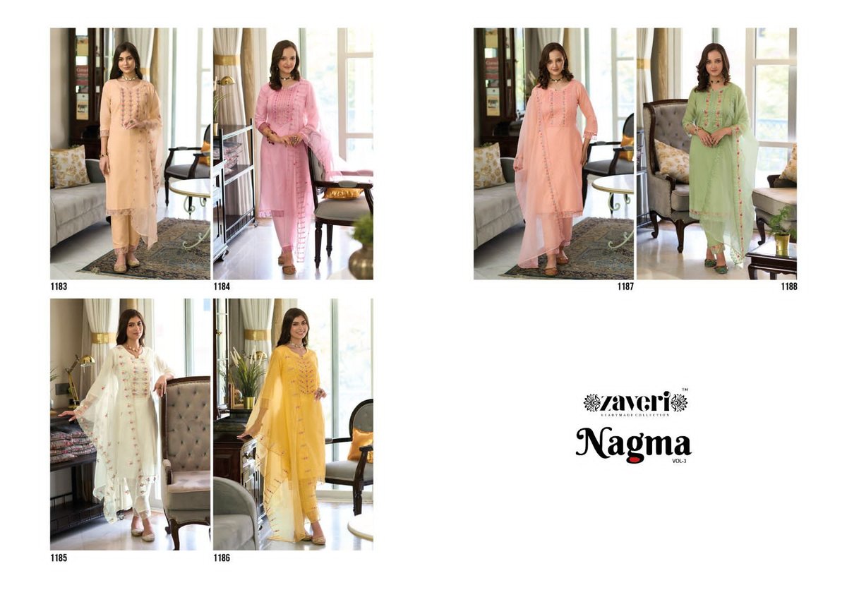 Zaveri Nagma Vol-3 1183-1188 Series 7