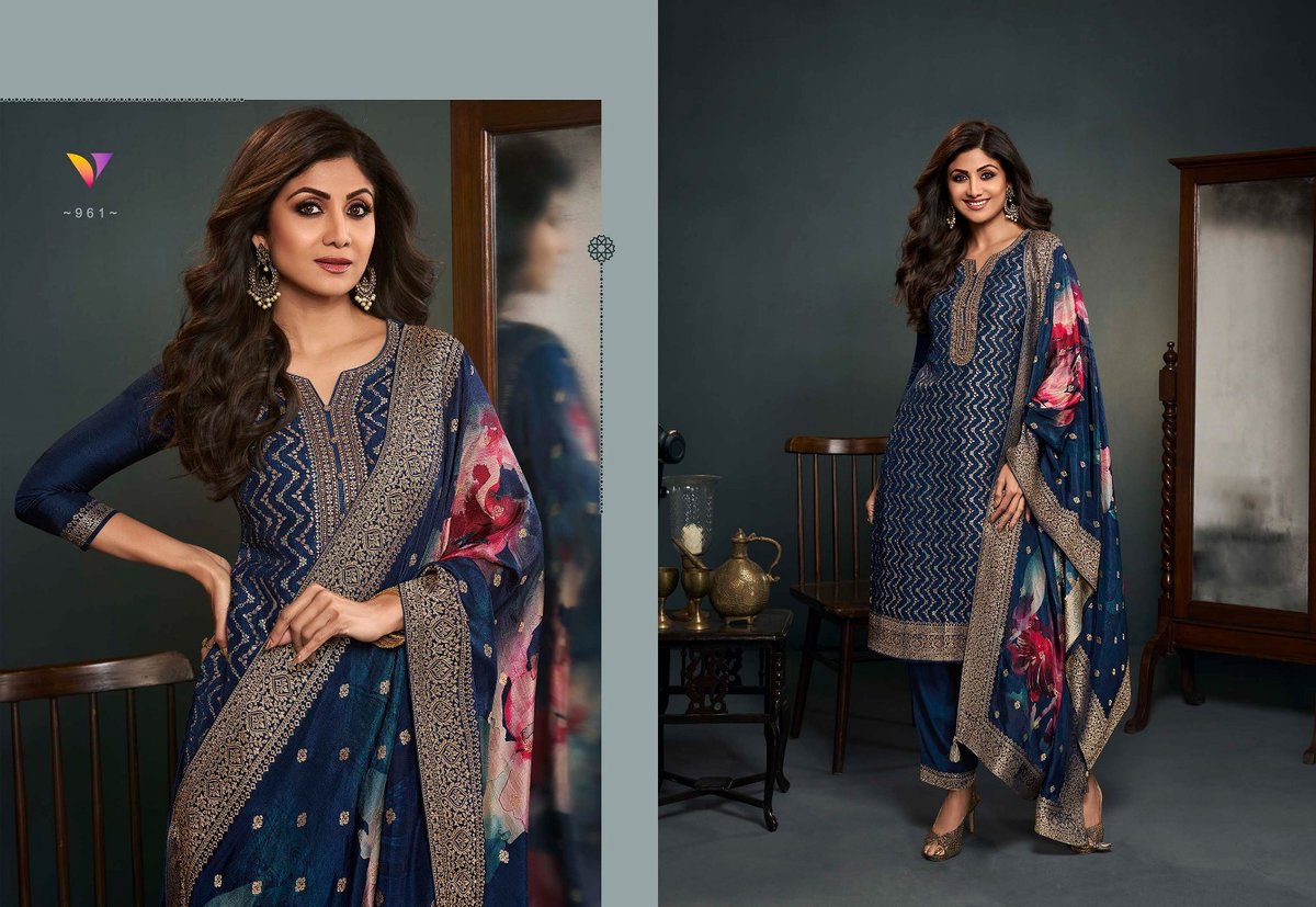 Viradi Fashion Vatsam Shilpa Vol-9 961-965 Series 1