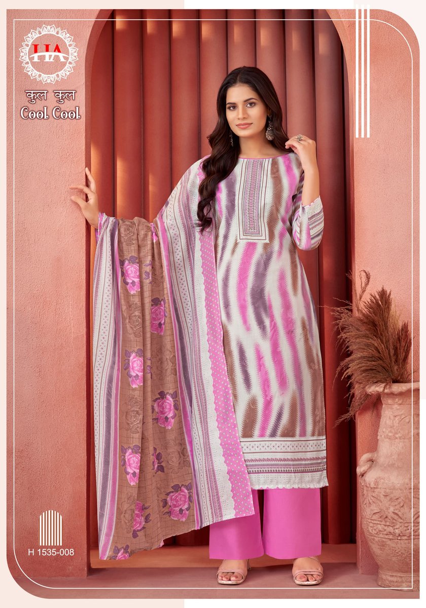 HARSHIT FASHION COOL COOL H-1535-001 TO H-1535-008 8