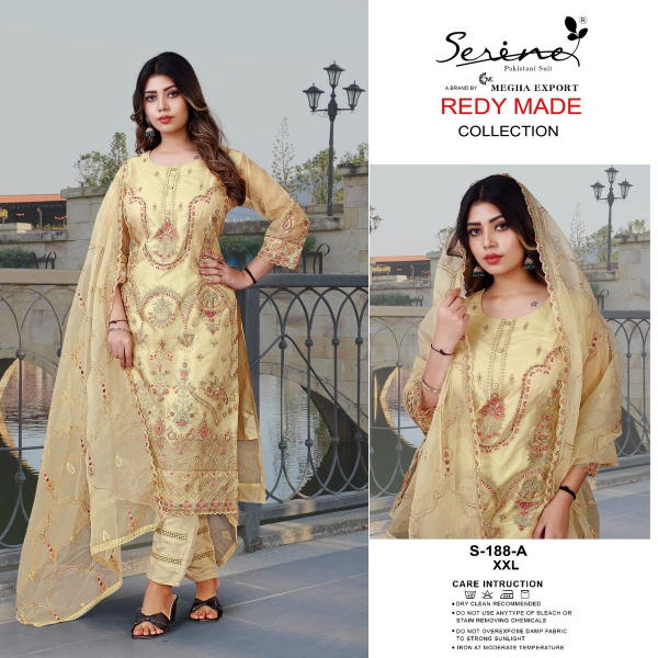 Serine Pakistani Suit S-188 Colors