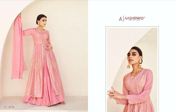 Aashirwad Creation Naaz 9778-9780 Series