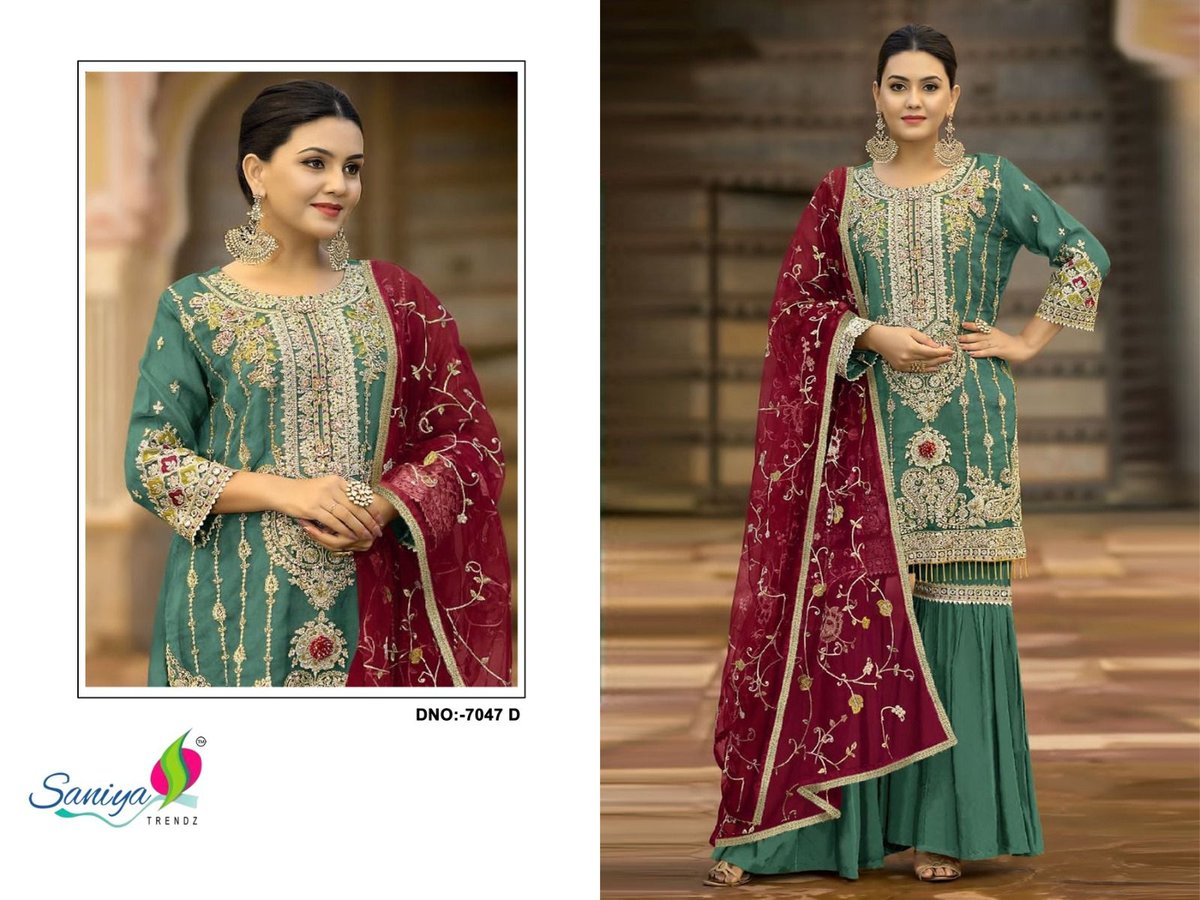 SANIYA TRENDZ 7047-A TO 7047-D 4
