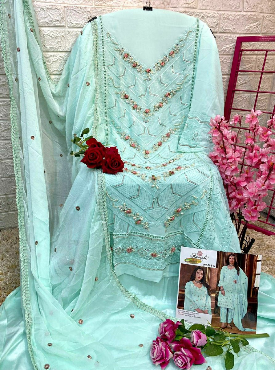 Ramsha Suit R-583 Colors 2