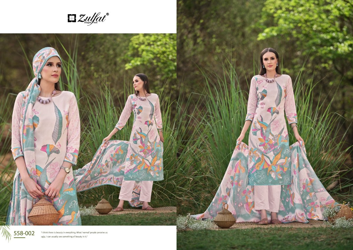 ZULFAT DESIGNER HAKOBA VOL-2 558-001 TO 558-008 2