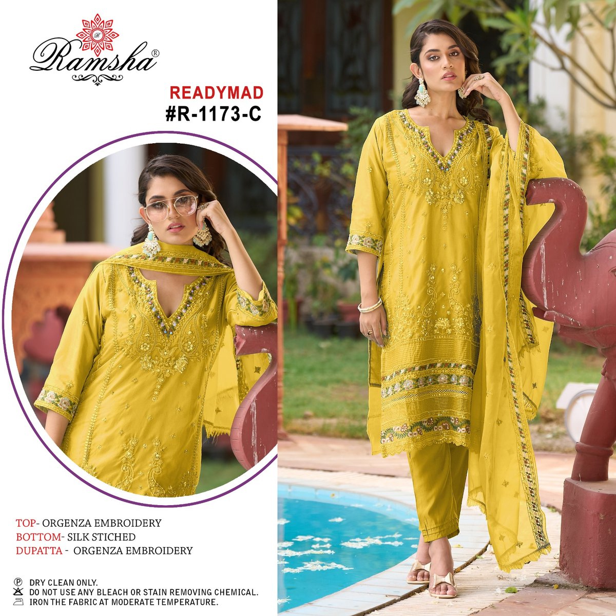 RAMSHA READYMADE R-1173-A TO R-1173-D 3