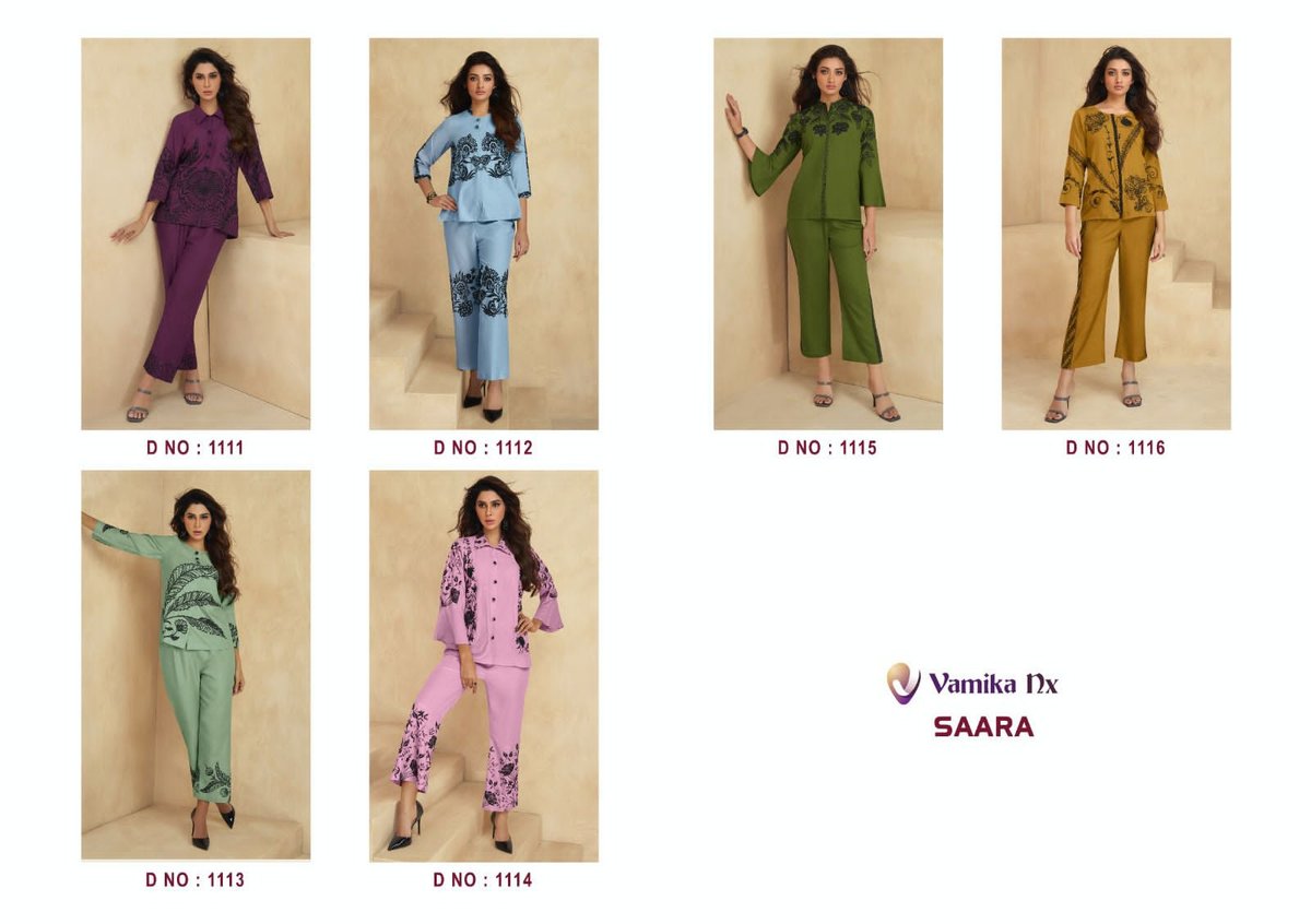 Vamika Nx Saara 1111-1116 Series 7