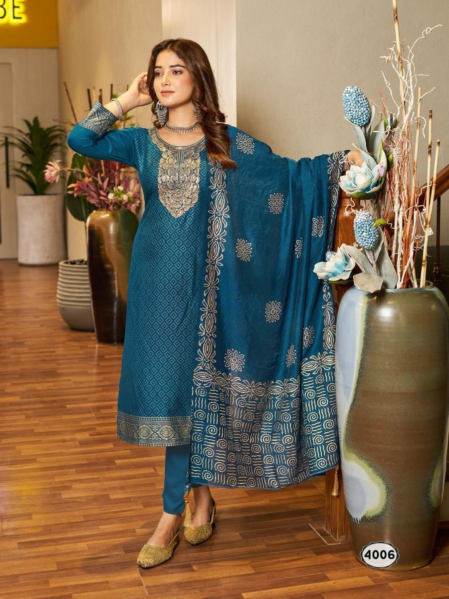 BLUE HILLS ROYAL TOUCH VOL-04 4001 TO 4008 5
