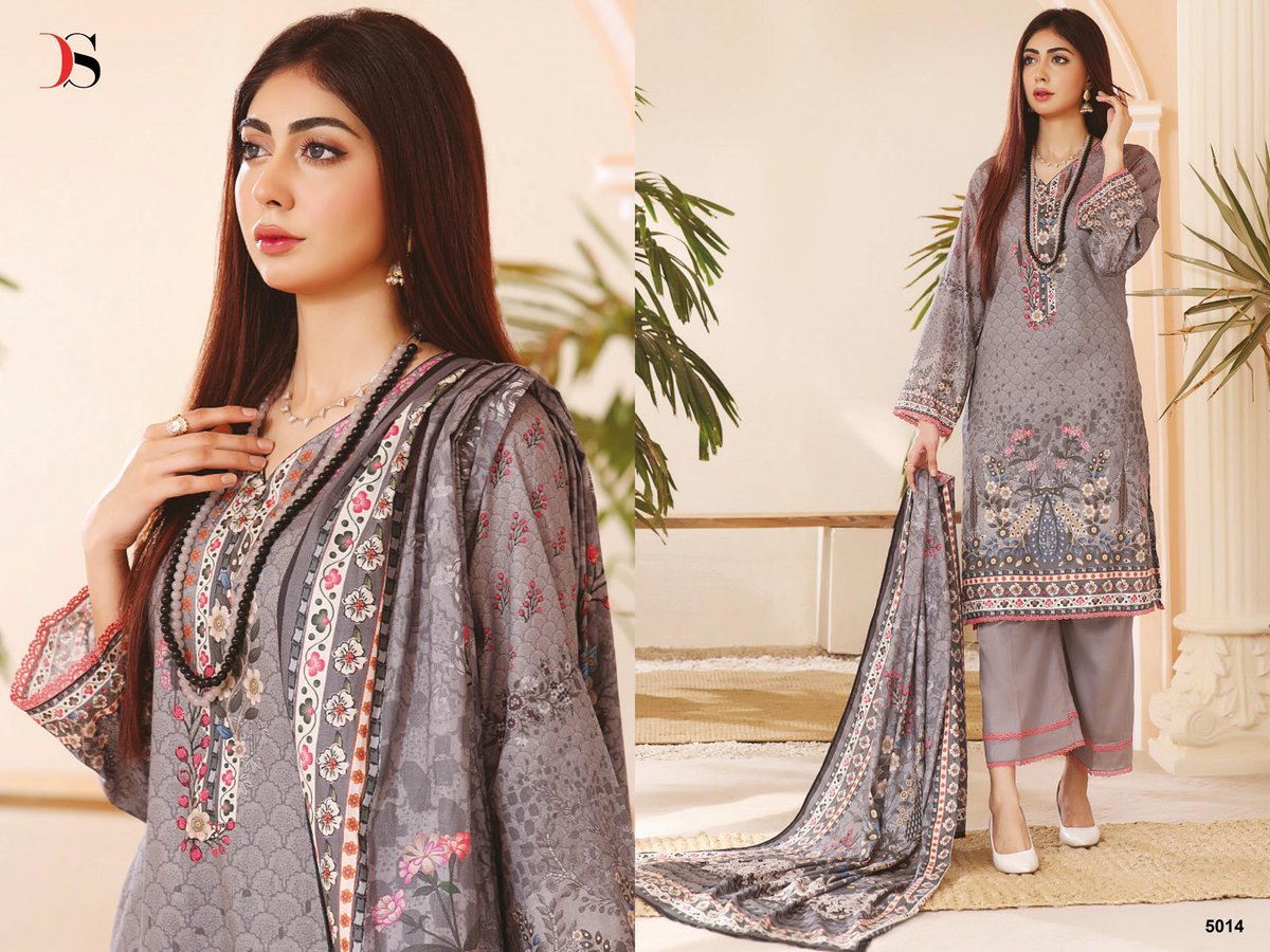 DEEPSY SUITS FIRDOUS LAWN 24 5011 TO 5018 4